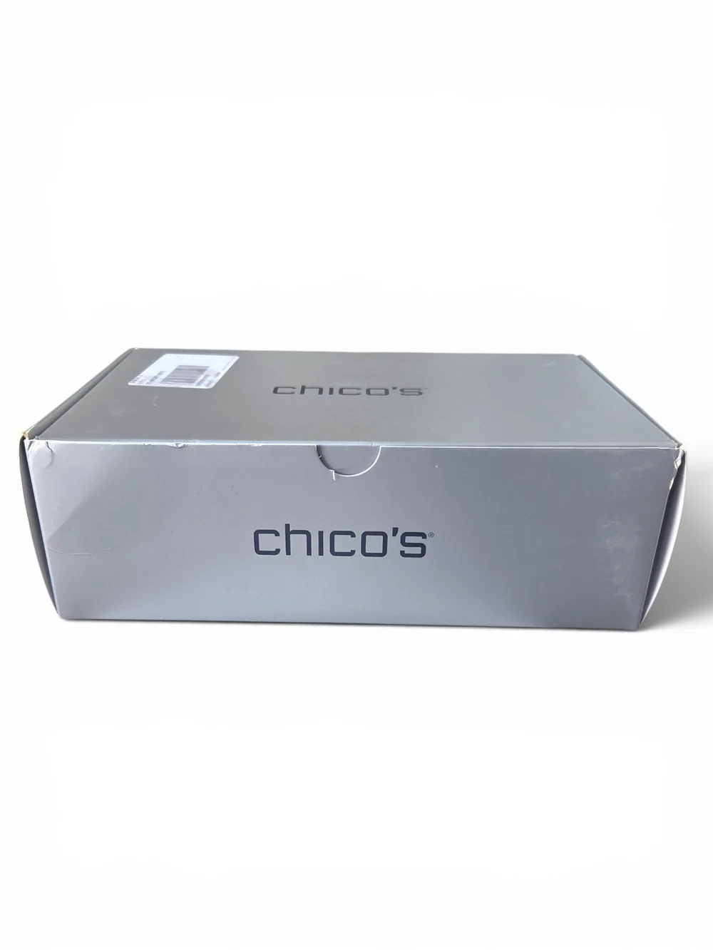 NIB Chicos Sioux Flower T Strap Metallic Gold Sandals Size 8 M MSRP $130